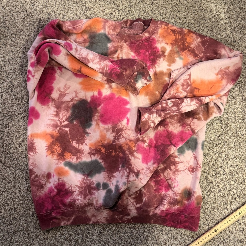 Women's Tie-Dye Sweater - Multicolor
